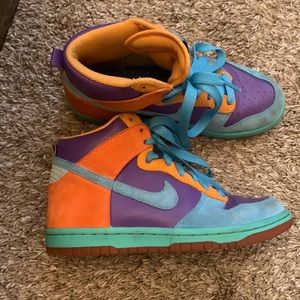 Nike 6.0 Dunks Hi-Top Multicolored